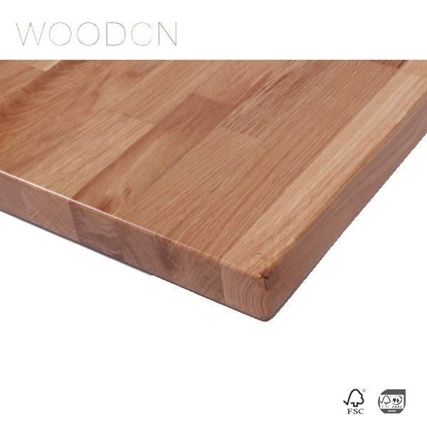 White Oak Butcher Block Style Dining Table Top Manufacturers