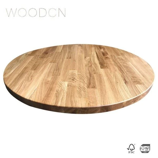 Customized  White Oak Butcher Block Style Dining Table Top