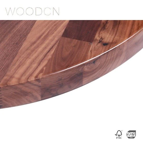White Oak Butcher Block Wood Dining Table