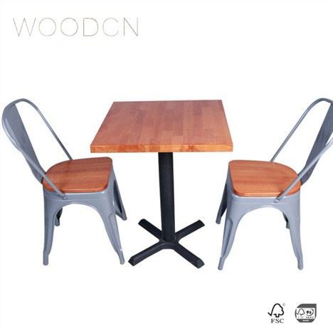 Buko mėsininko bloko medžio valgomojo stalas